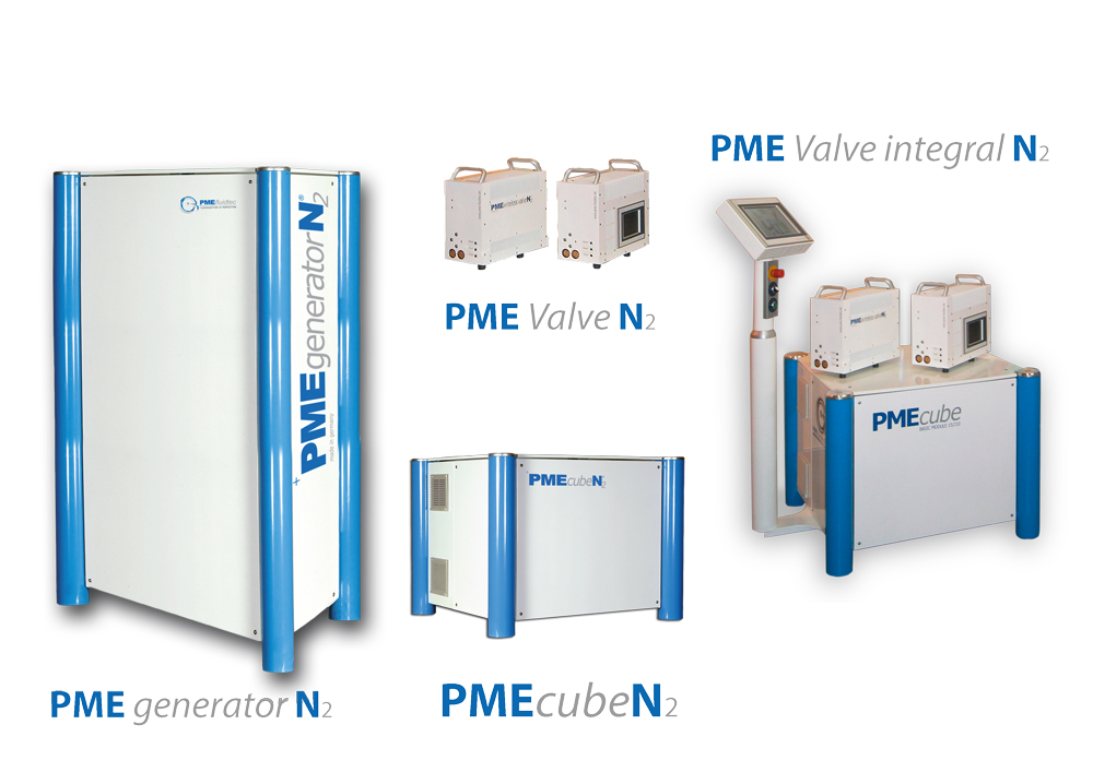 Portfolio der GIT-Anlagentechnik von PME fluidtec